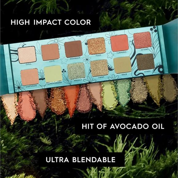 NWT Urban Decay Wild Greens Eyeshadow Pallet - Picture 9 of 13